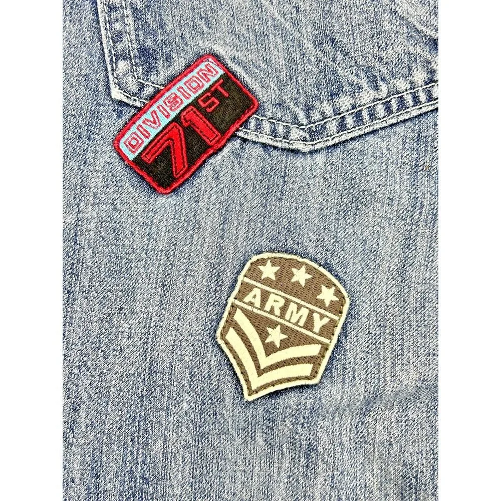 Bossini Jeans Straight leg Men L Military Armed Forces Law Enforcement‎ Patches